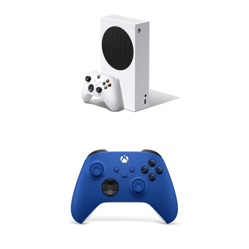 Photo 1 of Xbox Series S + White Core Wireless Controller
