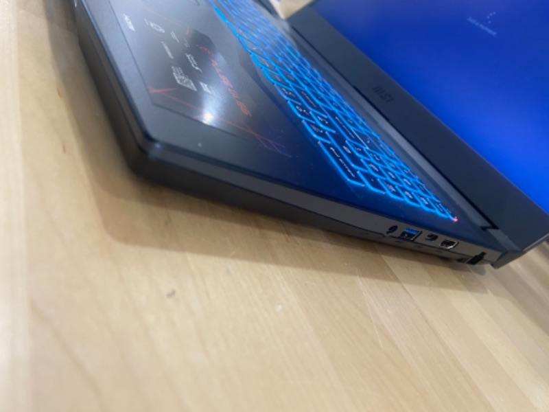 Photo 3 of MSI GL66 Gaming Laptop: 15.6" 144Hz FHD 1080p Display, Intel Core i7-11800H, NVIDIA GeForce RTX 3070, 16GB, 512GB SSD, Win10, Black (11UGK-001)
