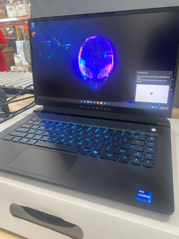 Photo 4 of Alienware M15 R6 Gaming Laptop, 15.6 inch QHD 240Hz Display, Intel Core i7-11800H, 32GB DDR4 RAM, 1TB SSD, NVIDIA GeForce RTX 3080 8GB GDDR6, Windows 11 Home, Dark Side of The Moon
