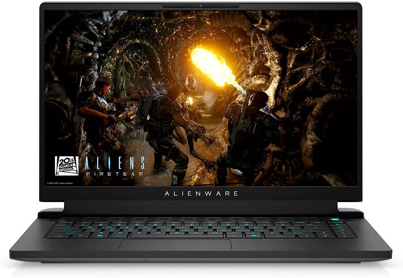 Photo 1 of Alienware M15 R6 Gaming Laptop, 15.6 inch QHD 240Hz Display, Intel Core i7-11800H, 32GB DDR4 RAM, 1TB SSD, NVIDIA GeForce RTX 3080 8GB GDDR6, Windows 11 Home, Dark Side of The Moon
