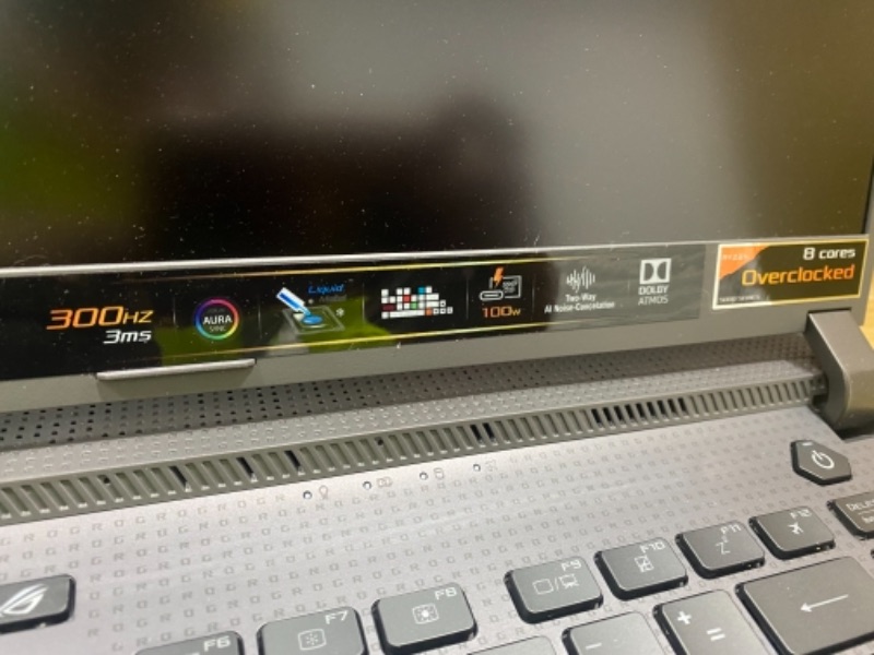 Photo 1 of ASUS ROG Strix G15 (2021) Gaming Laptop, 15.6” 300Hz IPS Type FHD Display, NVIDIA GeForce RTX 3070, AMD Ryzen R9-5900HX, 32GB DDR4, 1TB PCIe SSD, Per-Key RGB Keyboard, Windows 10, G513QR-AS98
