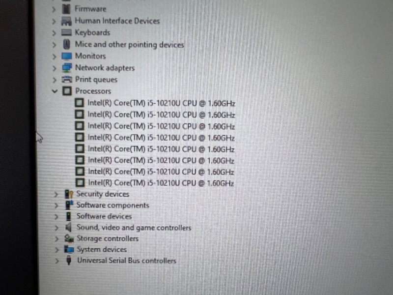 Photo 1 of HP 17.3" Non-Touch Laptop Intel 10th Gen i5-10210U, 1TB Hard Drive, 12GB Memory, DVD Writer, Backlit Keyboard, Windows 10 Home Silver