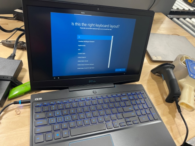 Photo 2 of Dell Gaming G3 15 3500, 15.6 inch FHD Laptop - Intel Core i5-10300H, 8GB DDR4 RAM, 512GB SSD, NVIDIA GeForce GTX 1650 Ti 4GB GDDR6 , Windows 10 Home - Eclipse Black