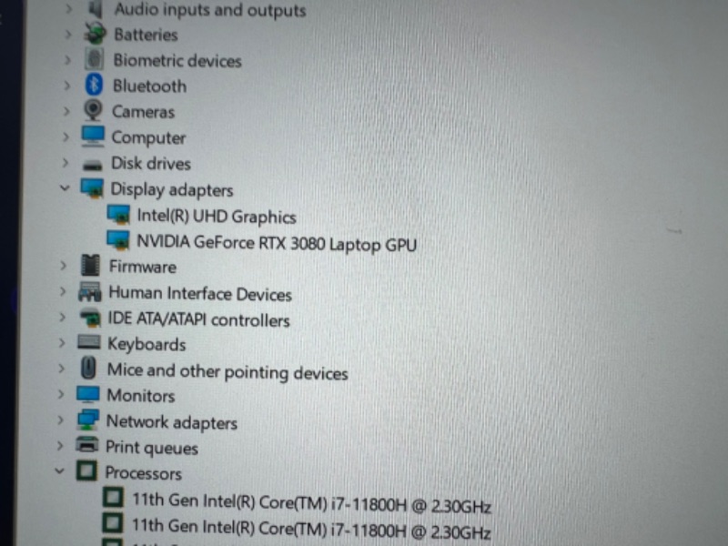 Photo 7 of Alienware M15 R6 Gaming Laptop, 15.6 inch QHD 240Hz Display, Intel Core i7-11800H, 32GB DDR4 RAM, 1TB SSD, NVIDIA GeForce RTX 3080 8GB GDDR6, Windows 11 Home, Dark Side of The Moon