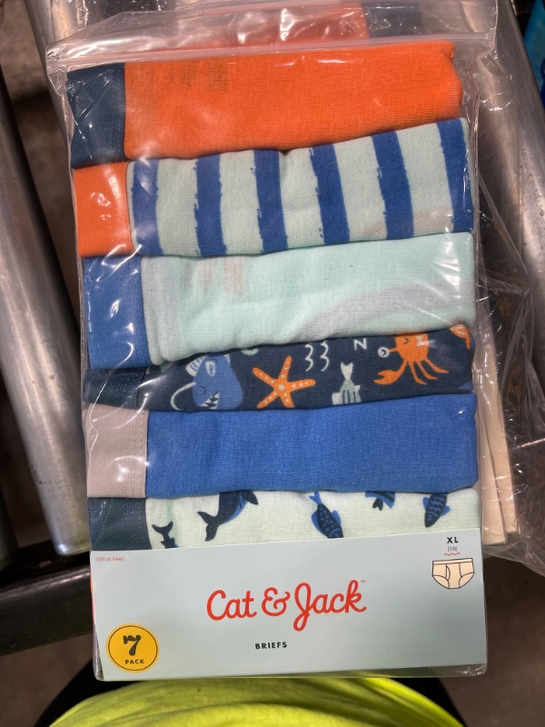 Photo 2 of  TARGET Boys' 7pk Briefs XL - Cat & Jack™ Colors May Vary 3 PACK!!