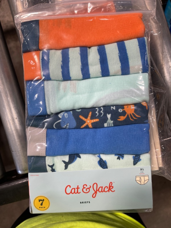 Photo 1 of  TARGET Boys' 7pk Briefs XL - Cat & Jack™ Colors May Vary 3 PACK!!