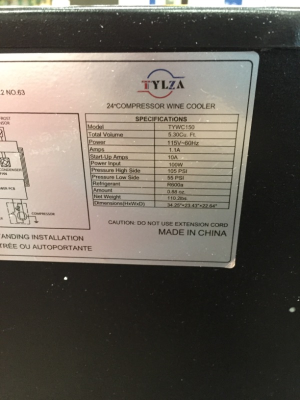 Photo 5 of 24" Built-in 46 Bottle Dual Zone Wine Coolers
