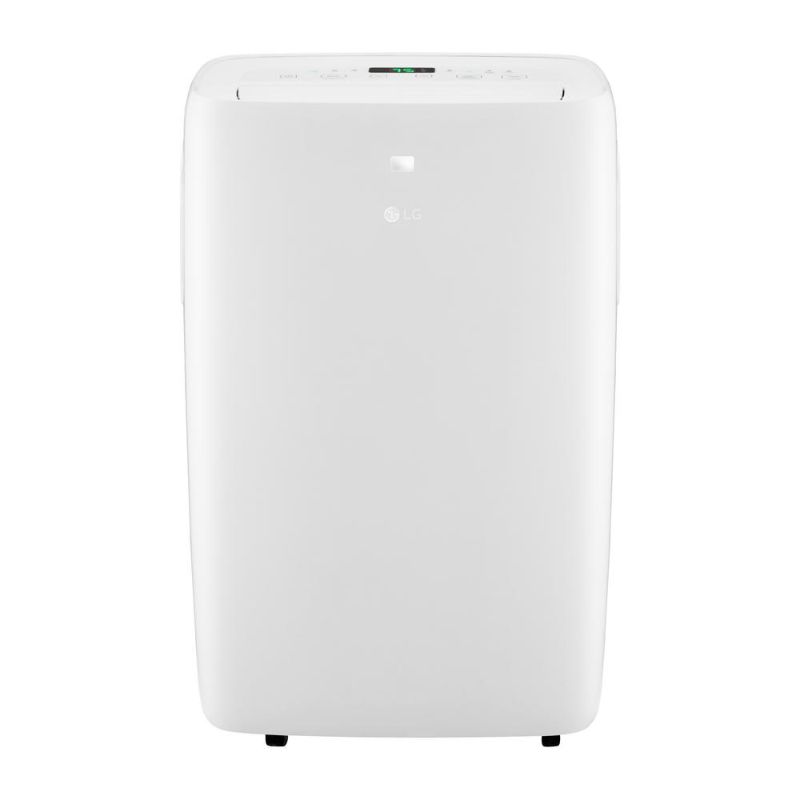 Photo 1 of LG Electronics 6,000 BTU (DOE) 115-Volt Portable Air Conditioner with Dehumidifier Function and LCD Remote in White
