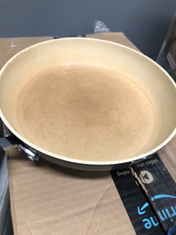 Photo 2 of 12" Stone Earth Frying Pan by Ozeri, with 100% APEO & PFOA-Free Stone-Derived Non-Stick Coating from Germany