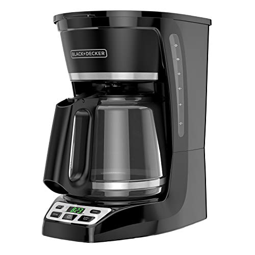 Photo 1 of BLACK+DECKER 12-Cup* Programmable Coffeemaker, Black, CM1070B-1
