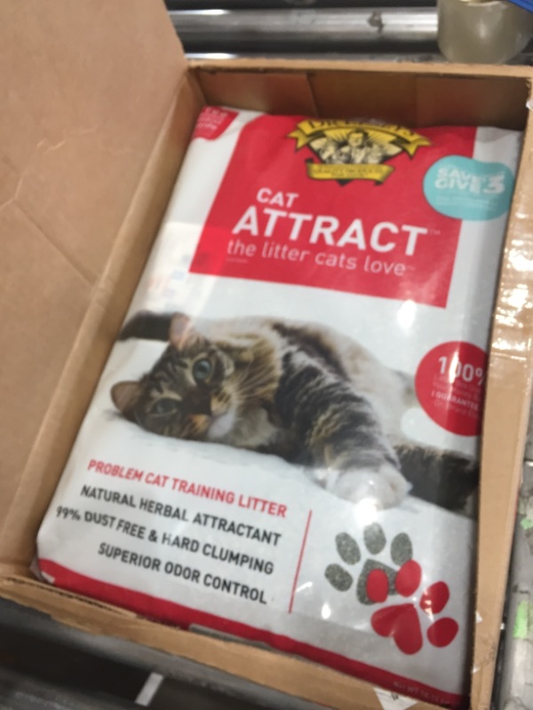 Photo 2 of Dr. Elsey's Precious Cat Attract Unscented Clumping Clay Cat Litter, 40-lb bag