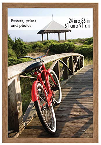 Photo 1 of *READ BELOW** MCS Museum Poster Frame, 24 X 36 in, Medium Oak
