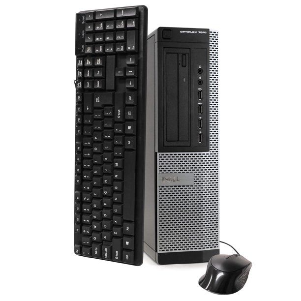 Photo 1 of Dell OptiPlex 7010 Desktop Computer PC, 3.20 GHz Intel i5 Quad Core Gen 3, 8GB DDR3 RAM, 500GB Hard Disk Drive (HDD) SATA Hard Drive, Windows 10 Home 64bit Refurbished
