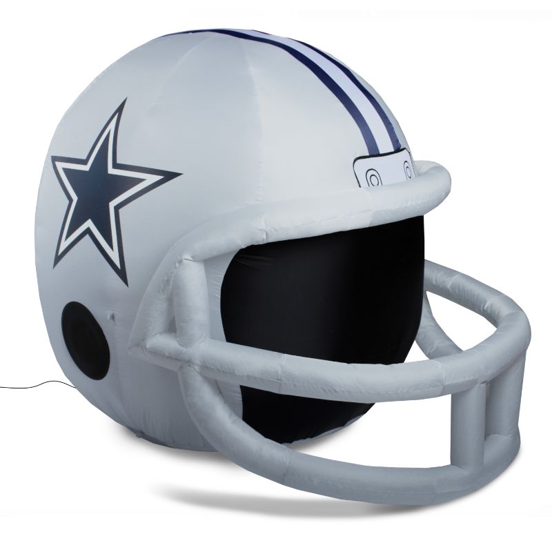 Photo 1 of *READ BELOW** Dallas Cowboys 4' X Inflatable Helmet
