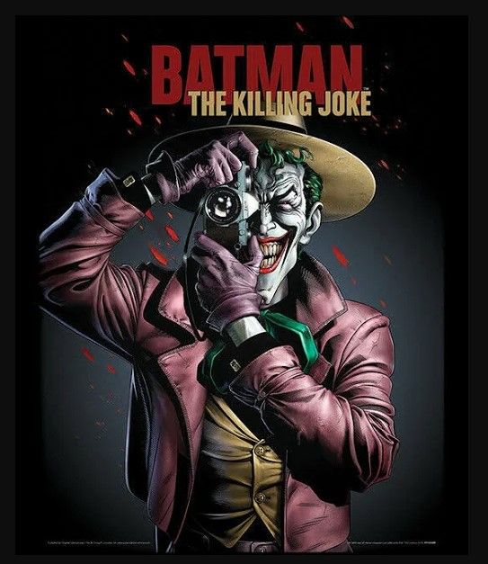 Photo 1 of *READ BELOW** BATMAN THE KILLING JOKE POSTER FRAMED