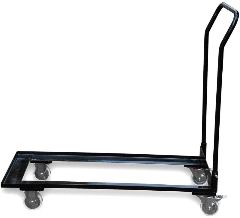 Photo 1 of ***PHOTO FOR REFERANCE*** Black Folding Chair Cart Rolling Push Dolly