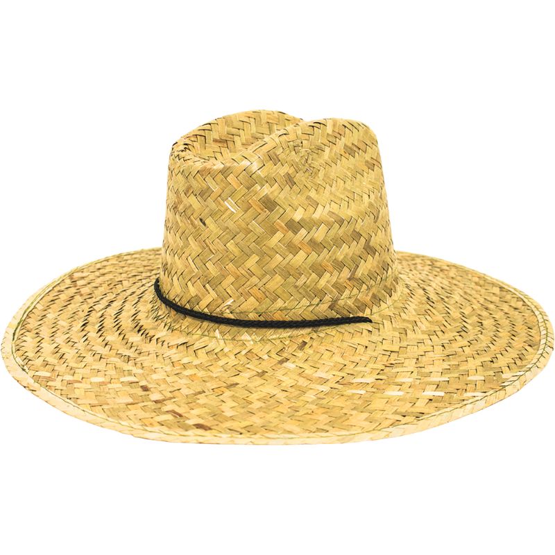 Photo 1 of Gold Coast Straw Hat with 4.5in. Brim and UV Protection (4PACK)