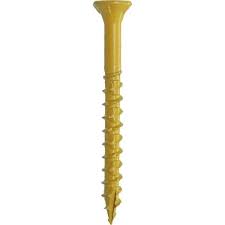 Photo 1 of #9 2 in. Tan Exterior Self-Starting Star Flat-Head Wood Deck Screws ( 10 lbs) *** Sold As Is*** No returns** No Refunds***
