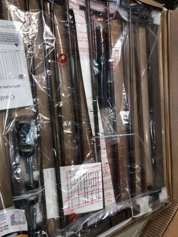 Photo 1 of Cumbor 46”Baby Gate for Stairs and Doorways