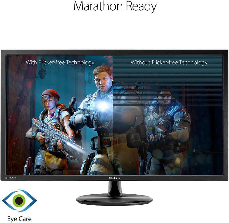 Photo 1 of ASUS VP28UQG 28" 4K/UHD 3840x2160 1ms DP HDMI Adaptive Sync/FreeSync Eye Care Monitor
