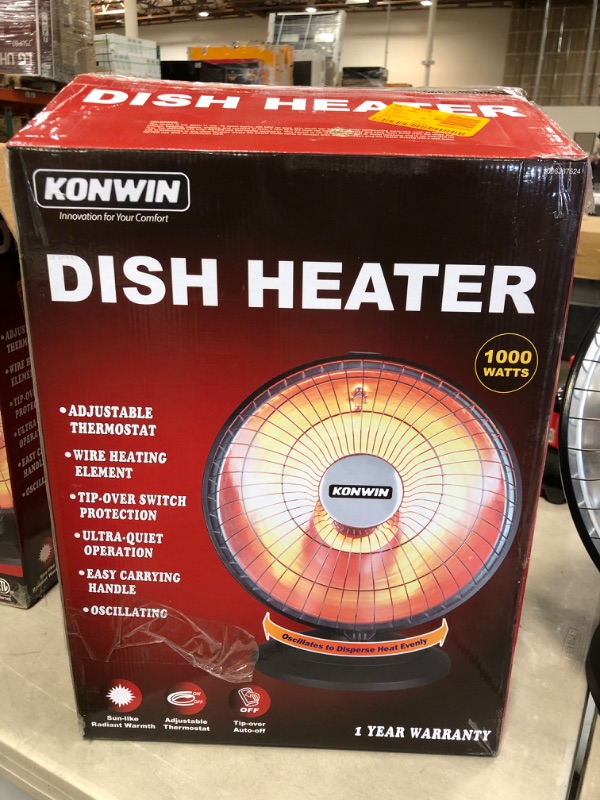 Photo 1 of BUNDLE SET OF 2 KonWin Dish Heater Space Heater(DO NOT FUNCTION)
**DO NOT GET WARM, NO STOCK PHOTO, FOR PARTS ONLY**