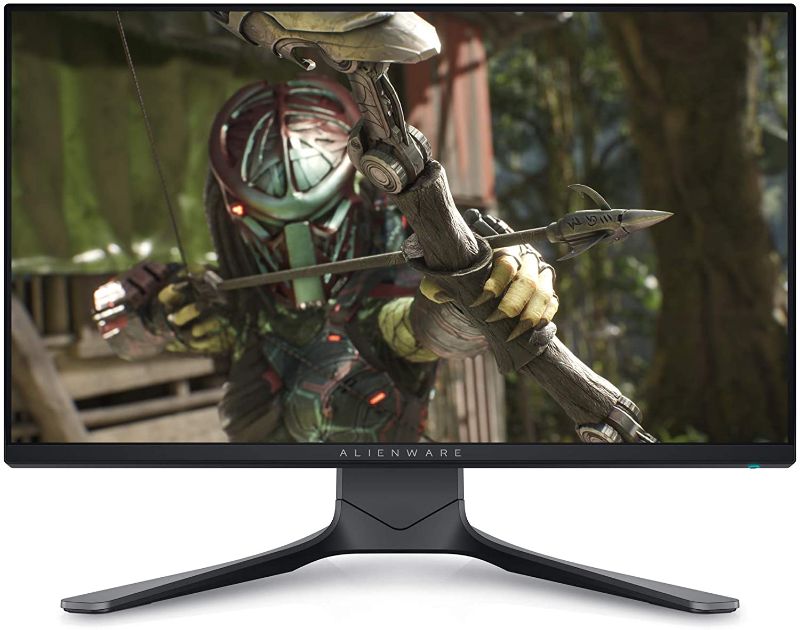 Photo 1 of USED Alienware 240Hz Gaming Monitor 24.5 Inch Full HD Monitor with IPS Technology, Dark Gray - Dark Side of the Moon - AW2521HF
