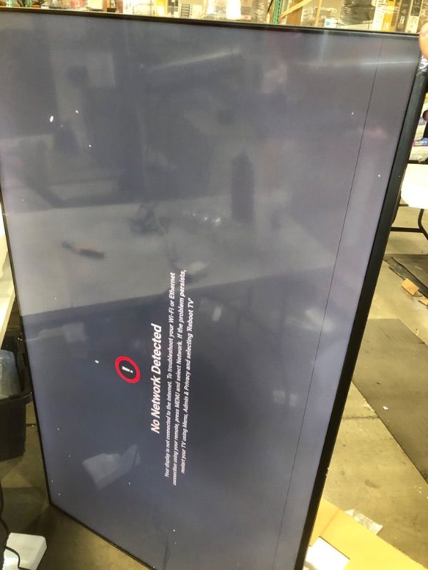 Photo 2 of **damaged** VIZIO 65-INCH M6 SERIES PREMIUM 4K UHD QUANTUM COLOR LED HDR SMART TV WITH APPLE AIRPLAY AND CHROMECAST BUILT-IN, DOLBY VISION, HDR10+, HDMI 2.1, VARIABLE REFRESH RATE, M65Q6-J09, 2021 MODEL