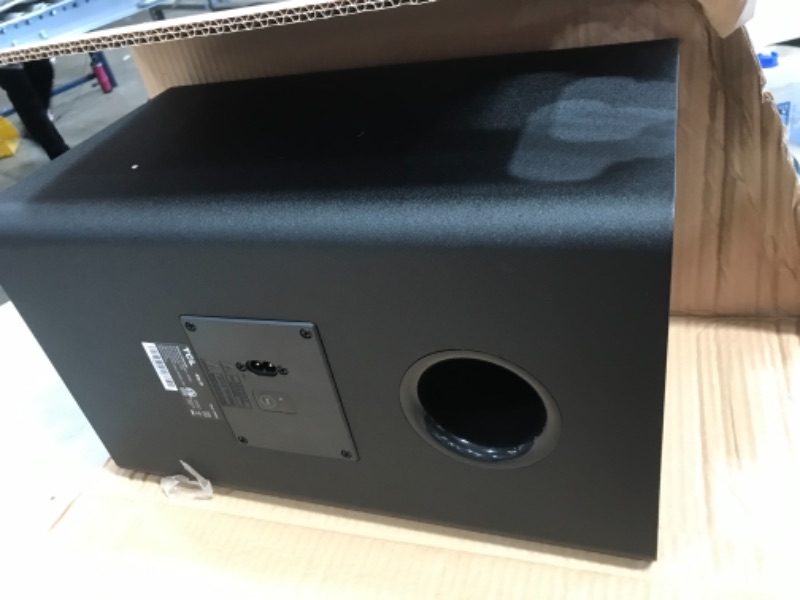 Photo 8 of **subwoofer not functioning*** TCL Alto 9+ 3.1 Dolby Atmos Sound Bar with RAY·DANZ Technology, Wireless Subwoofer, WiFi, Bluetooth, Works with Hey Google plus Chromecast built-in – Black, 540W, TS9030-NA