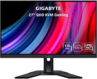 Photo 1 of Gigabyte M27Q 27" KVM FreeSync 170 Hz QHD HDR IPS Gaming Monitor