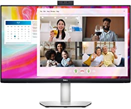 Photo 1 of Dell S2722DZ 27-inch QHD 2560 x 1440 75Hz Video Conferencing Monitor, Noise-Cancelling Dual Microphones, Dual 5W Speakers, USB-C connectivity, 16.7 Million Colors, Silver (Latest Model)
