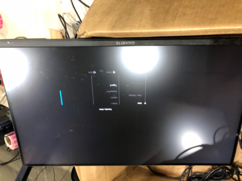 Photo 4 of GIGABYTE M32U 32" 144Hz 4K FreeSync Compatible Gaming Monitor, SS IPS, 3840x2160 Display, 1ms Response Time (MPRT), 1x Display Port 1.4, 2x HDMI 2.1, 3x USB 3.0, 1x USB Type C
