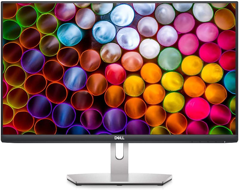 Photo 1 of Dell S2421H 24 Inch Full HD 1080p Monitor, IPS Ultra-Thin Bezel, 2 x HDMI Ports, Built-in Speakers, Silver
