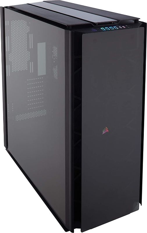 Photo 1 of Corsair Obsidian Series 1000D Super-Tower Case, Smoked Tempered Glass, Aluminum Trim, Integrated Commander PRO fan and lighting controller
