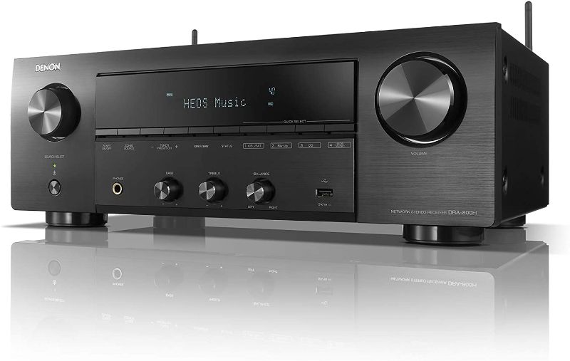 Photo 1 of Denon DRA-800H 2-Channel Stereo Network Receiver for Home Theater | Hi-Fi Amplification | Connects to All Audio Sources | Latest HDCP 2.3 Processing with ARC Support | Compatible with Amazon Alexa
