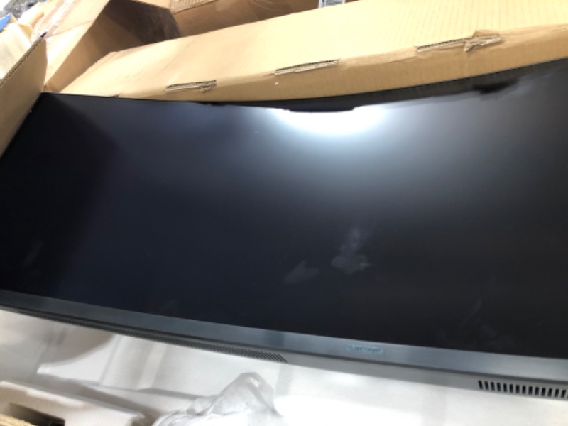 Photo 5 of TURNS ON BUT DOES NOT DISPLAY ANYTHING**SAMSUNG LC49RG90SSNXZA 49-Inch CRG9 Curved Gaming Monitor, Black, QHD, 120Hz
