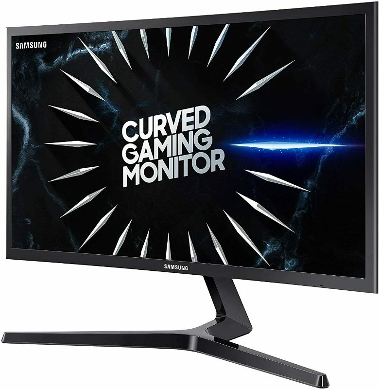 Photo 1 of SAMSUNG 24-Inch CRG5 144Hz Curved Gaming Monitor (LC24RG50FQNXZA)  Computer
