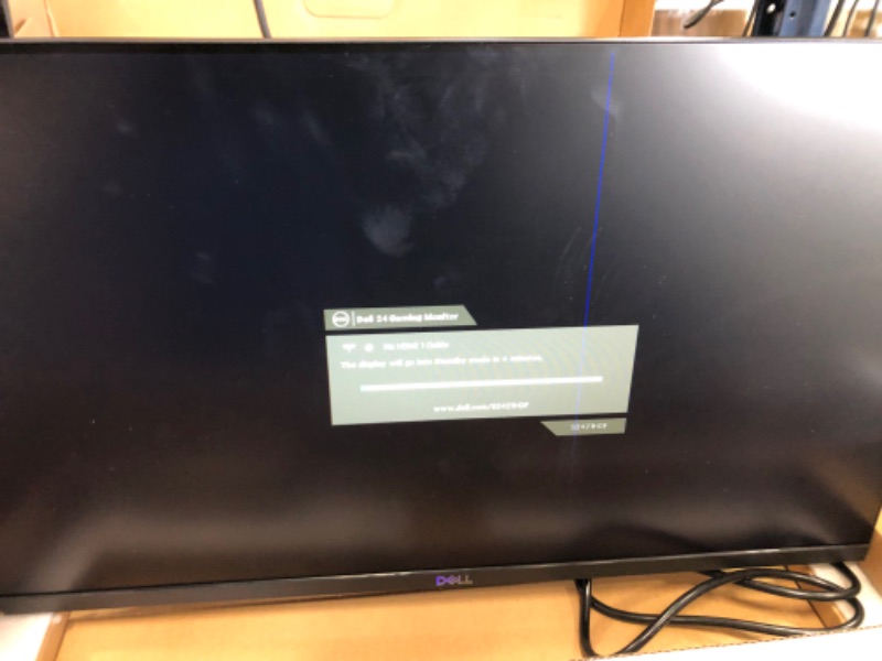 Photo 3 of Dell 144Hz Gaming Monitor FHD 24 Inch Monitor - 1ms Response Time, LED Edgelight System, AMD FreeSync Premium, VESA, Gray - S2421HGF
