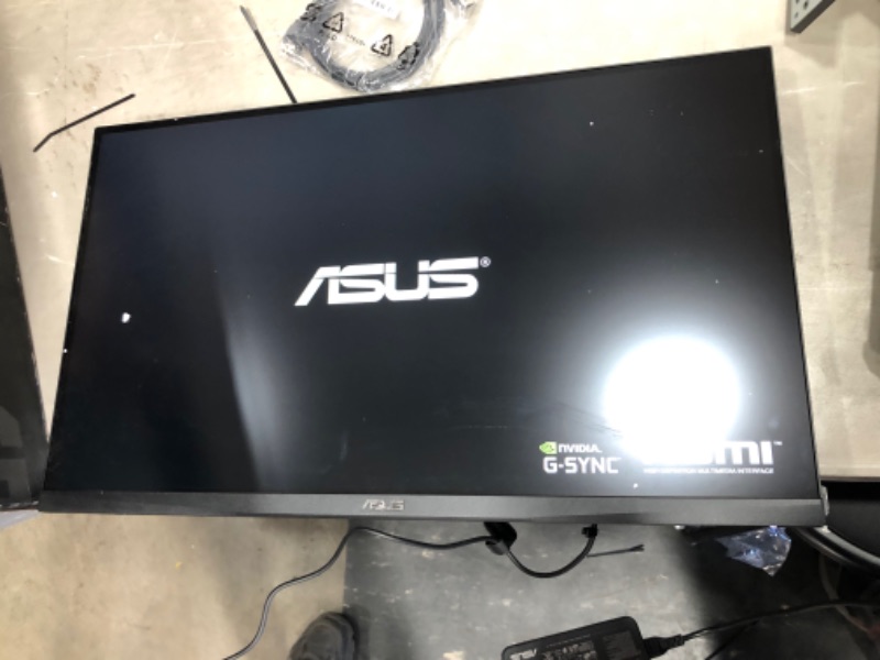 Photo 2 of ASUS TUF Gaming 27" 2K Monitor (VG27AQL1A) - WQHD (2560 x 1440), IPS, 170Hz (Supports 144Hz), 1ms, Extreme Low Motion Blur, DisplayHDR, Speaker, G-SYNC Compatible, VESA Mountable, DisplayPort, HDMI
