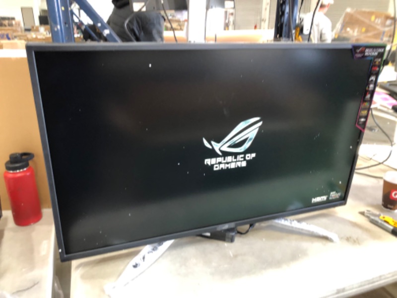 Photo 2 of ASUS ROG Strix 43-inch 4K HDR DSC Gaming Monitor (XG43UQ) - UHD (3840 x 2160), 144Hz, 1ms, HDMI 2.1 (Renewed)
