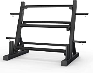 Photo 1 of ***PARTS ONLY***NOT COMPLETE***
Elevens Multifunctional Dumbbell Rack 3 Tier Weight Stand for Home Gym Suitable for Storage of Dumbbell, Weight Plates, and Curl Bar
