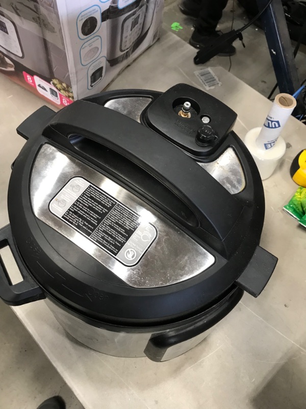 Photo 3 of ***PARTS ONLY*** 
nstant Pot 8 qt 11-in-1 Air Fryer Duo Crisp + Electric Pressure Cooker