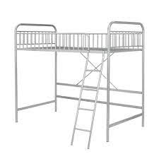 Photo 1 of ***MISSING BOX 2*** Twin Loft Bed with Full-length Guardrail and Ladder, Black
TWIN 38' X 74"
