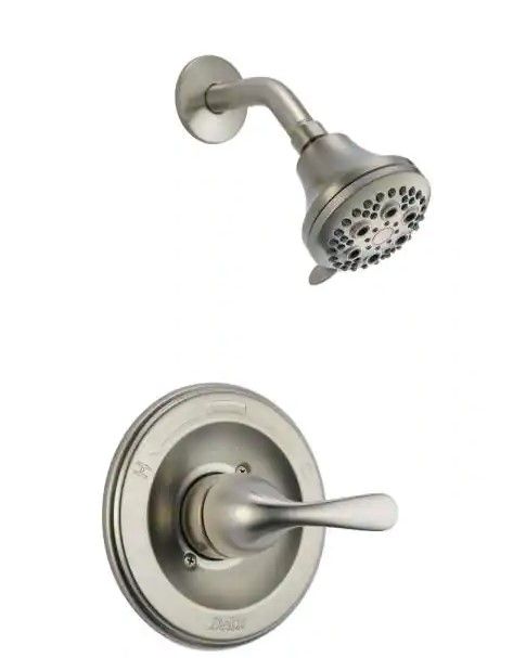 Photo 1 of 
Delta
Classic 1-Handle Shower Faucet Trim Kit in Stainless (Valve Not Included)