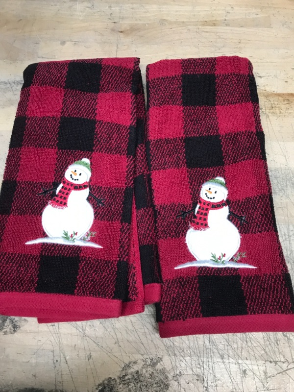 Photo 1 of 2 X-MAS TOWEL SET 16''X25''