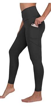 Photo 1 of 90 Degree by Reflex PW74542 Womens Performance Activewear Power Flex Yoga Pants Black Leggings
