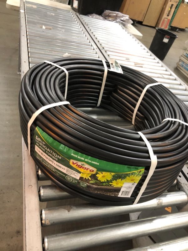 Photo 2 of Vigoro 1/2 in. (.700 O.D.) x 500 ft. Poly Drip Irrigation Tubing