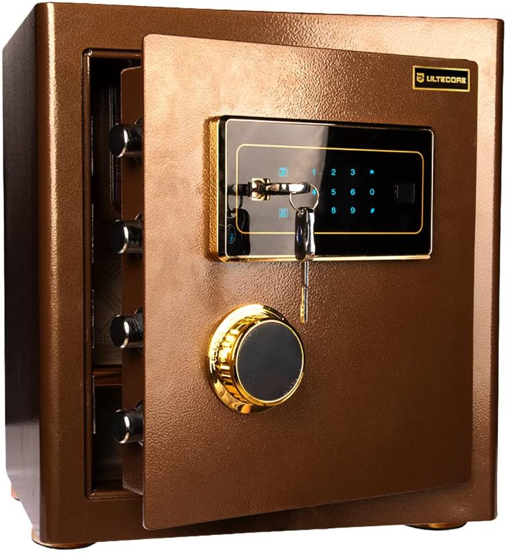 Photo 1 of ***CANT GET OPEN***
ULTECORE 1.5 Cubic Feet Cabinet Security Safe Box with Digital Keypad & Double Keys Money Lock Box for Home Hotel Office Business Jewelry Gun Cash Documents 16.9 x 15.7 x 13 inches
