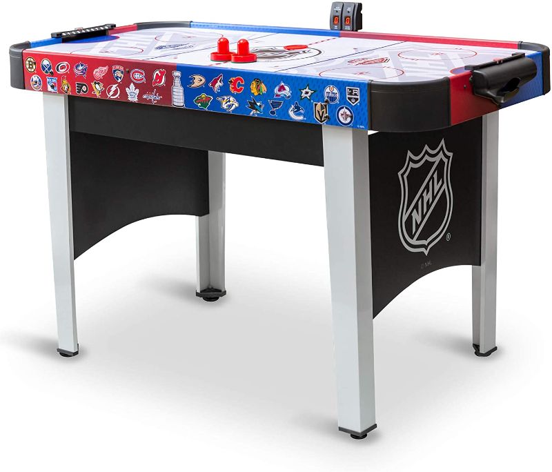 Photo 1 of 48" Mid-Size NHL Rush Indoor Hover Hockey Game Table; Easy Setup, Air-Powered Play with LED Scoring, Black
PARTS ONLY