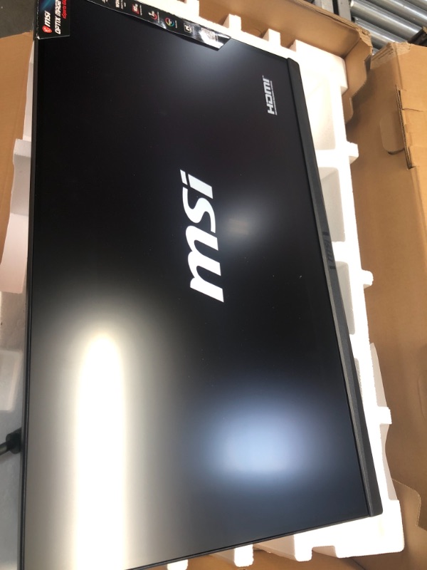 Photo 2 of MSI QHD Rapid-IPS Quantum DOT Gaming Non-Glare Super Narrow Bezel 1ms 2560 x 1440 165Hz Refresh Rate Adjustable Arm G-Sync Compatible 27” Gaming Monitor (Optix MAG274QRF-QD)
