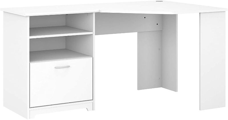 Photo 1 of BOX 1 ONLY Bush Furniture 60W Corner Desk with Storage
